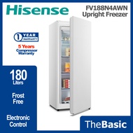 HISENSE 180L R600a Upright Freezer ( FV188N4AWN )