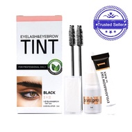 5ml+5ml Eyebrow Dye Set Long Lasting Brown/black Eyebrow Dye Quick-drying Tint Eyebrow N2k4
