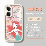 For Xiaomi poco X8 Pro Max 5G Cartoon Mermaid Phone Casing Soft Silicone Anti-Sock Case