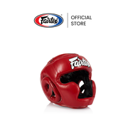 Fairtex เฮดการ์ดมวยเด็ก HGK15 หนังแท้ อุปกรณ์มวยป้องกันแน่นหนา สนับหัวสำหรับซ้อมมวย