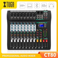 Reverberation Professional mixer Belt8Road ct80Multi-channel xtuga Bluetooth playback mixer equalize
