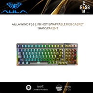 AULA WIND F98 3IN1 HOT-SWAPPABLE RGB GASKET TRANSPARENT