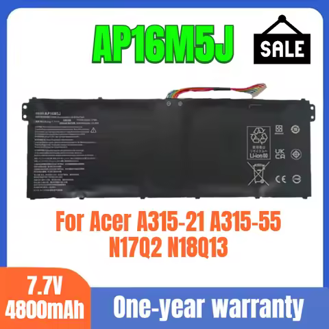 AP16M5J Acer laptop battery, suitable for Acer A315-21 A315-55 N17Q2 N18Q13 new high quality 7.7V 48