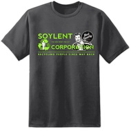Trendy Newest Soylent Green Movie Corporatiingsoc 1984 Evil Retro T-Shirts For Men