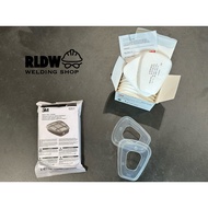 3m mask respiratory 6001 filter cotton 3in1 set mask Suit Respirator Painting Spraying Face Gas Mask