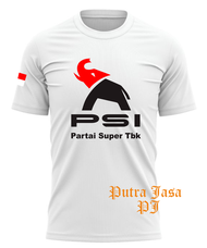 T-shirt PSI Partai sper Tbk Logo baru Cotton Combed 24s distro/Kaos PSI terbaru