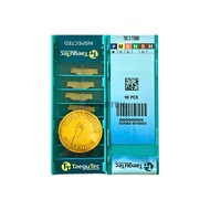 Insert TDC 3 TAEGUTEC Mata Grooving 3 mm Pahat Potong 3mm Bubut Cutting TDC Parting