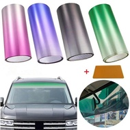 1 ม้วนกันน้ำ UV ป้องกันหน้าต่าง Visor Tint Strip สติกเกอร์รถอุปกรณ์เสริมภายนอกกระจกรถยนต์ฟิล์มพลังงา