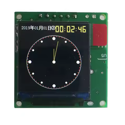 Multi-color 1.3 inch high resolution TFT music spectrum display dynamic balance output screen with c
