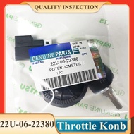 Throttle Knob 22U-06-22380 22U-06-22420 22U-06-22470 For Komatsu PC200-7 PC200-8 PC-7 Excavator Part