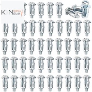 80 PCS Expansion Screw Petal Nut Silver Jack Nuts Petal Nuts Expansion Nut for Installation License 