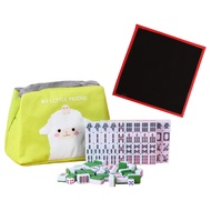 【Worth-Buy】 Mini Mahjong Set Activity Game Board Game Traditional Mahjong Set For Party