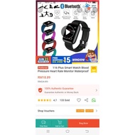116  plus smart watch blööd pressure .