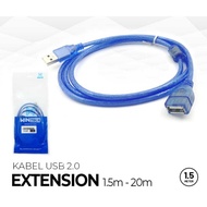 10M Transparent USB Extension Cable / 10M Transparent USB Extension Cable 10 meters 10 meters