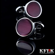 KFLK jewelry shirt cufflinks for mens Brand cuff buttons cuff links Wedding gemelos High Quality abo