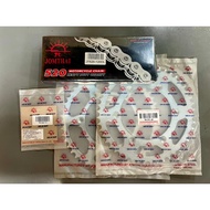 Chain Set-Ster Yamaha YZ125 L M N/YZ125 P R S (5XE2) Year 1999 to 2004