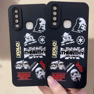 case realme c11 2021 c20 c21y c25 casing hp motif starwars - hitam realme c20