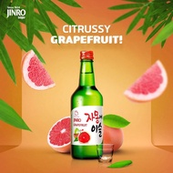 Jinro Grapefruit Soju (13%)  x 360ml x 6 bottles