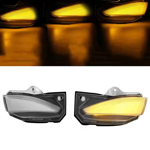 2Pcs Car Dynamic LED Side Mirror Turn Signal Lights for Toyota Corolla Sienta XP170 Yaris Cross Coro