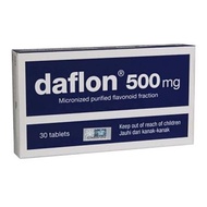 DAFLON 500MG TAB 30S  UBAT BUASIR/UBAT MAKAN UNTUK BUASIR/Haemorroid