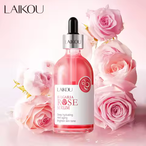 Laikou Rose or Sakura Essence Serum Deep Nourishing Repair Moisturizing Hydrating Anti Aging Facial 