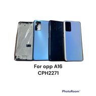 Body Set Oppo A16 A16K Back Cover A16 A16K