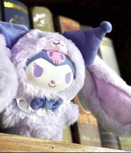 《Kuromi 歐美限定售賣款》Kuromi  動物系列 搪膠 挂件 毛公仔 挂件｜Sanrio |禮物｜收藏