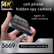 13 Mobile phone hidden spy camera 4K HD mini camera hidden camera secret camera disguise lock screen