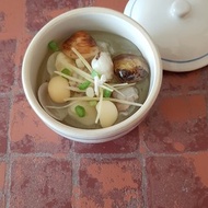 蒜頭蛤蠣湯-擬真蠟燭