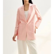 G2000 Women's Pink Blazer Casual Suit OVER Style Work Clothes