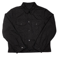 Lv Monogram Denim Jacket Black