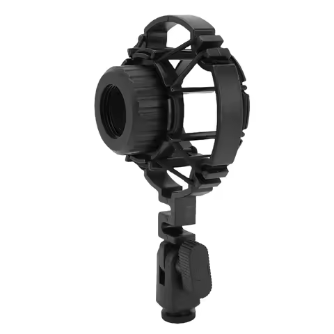 Plastic Shock Mount Anti Vibration Firm Fixation Microphone Shock Mount Mic Clip Holder for C2000 C3