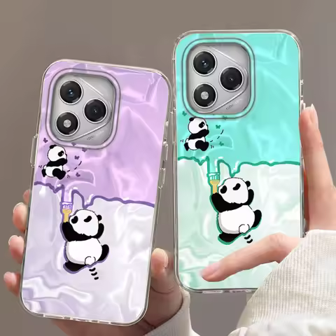 For Honor 400 200 Pro 70 Migic6 7 5 Lite 90 Smart X9a X9c X9b X8b X8c X7c X8a X7b X6b X6 Funny Panda
