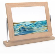 Coitak Moving Sand Art Picture, Dynamic Sand Picture, Desktop Moving Sand Art for Home Decor and Off