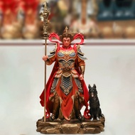 Yang Yang Bronze Statue Erlang God Ornaments All Bronze Collection Bronze Statue Tengu Desktop Offic