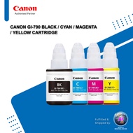 CANON GI-790 BLACK / CYAN / MAGENTA / YELLOW CARTRIDGE