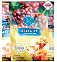 túi 30 gói cà phê k delight sữa 3in1 gói 17 gr date 7/26