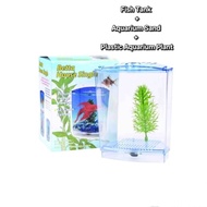 Aquarium Tank / Fish Tank / Plastic Fish tank / Betta Tank / Aquarium betta / Aquarium Kecil / Small