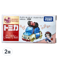 TAKARA TOMY TOMICA JW粉鑽蝴蝶結小車 白雪公主