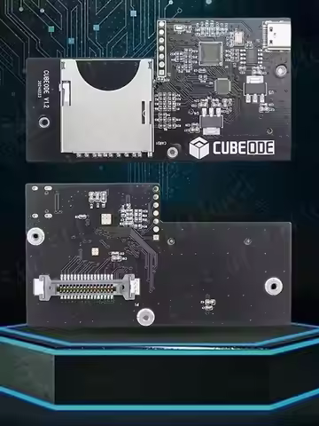 CUBEODE V1.2 Optical Drive Emulator Board No SD2SP2/SDGecko Required Replace Original DVD Drive for 