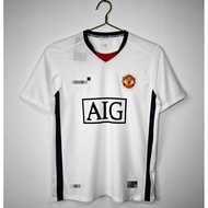 2008-09 Manchester United away football short sleeved retro jersey