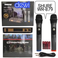 MIC SHURE WR 879 /MICROPHONE DOUBLE WIRELESS SHURE WR-879 / MIC WR879