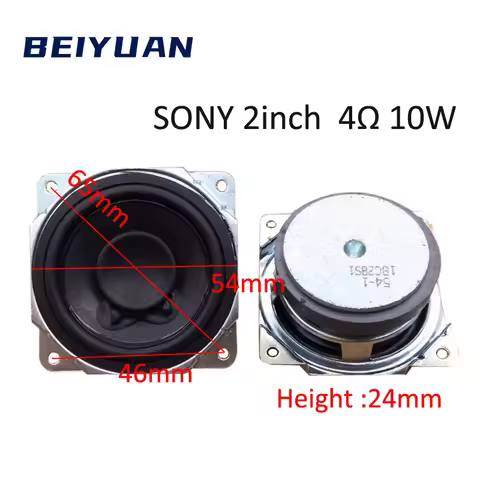 SONY 2 inch 4 ohm 10W 50mm Diameter Fever Full Range Speaker