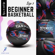 TARMAK ลูกบาสเก็ตบอลเบอร์ 7  ( Men's Size 7 (Ages 13 and Up) Beginner Basketball - BlackRedBlue ) ลูกบาส ลูกบาสเก็ตบอล บาสเกตบอล Basketball