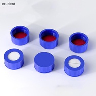 erudent Blue Open-topped Polypropylene Cap Plastic Septa 9 Mm For Chromatography Vial 2 Ml Replaceme