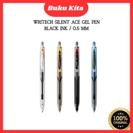 Gel Pen Silent Ace Writech | Black Ink / 0.5 mm
