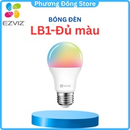 EZVIZ LB1 Bulb, Ivory White or Colored Light (16 million colors), WI-FI Connection, Remote Control v