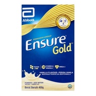 Abbott Ensure Gold Vanilla / Wheat / Green Tea Flavour Complete Nutrition Powder 400g