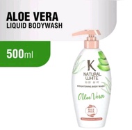 K Natural White Brightening Body Wash 500ml Botol Pump