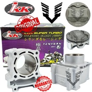 FZ150/Y15ZR/LC135 IKK RACING BLOCK SK3 70MM+8MM,68MM+8MM,66MM+8MM VPRO BLOCK PURPLE WITH FORGED PISTON IKK SK 3 65MM